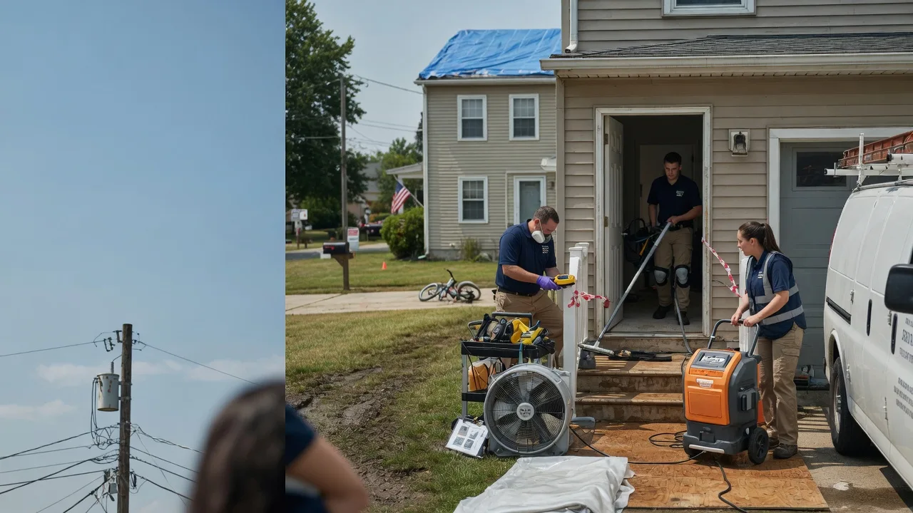 Water Damage Repair in Sykesville, PA near me